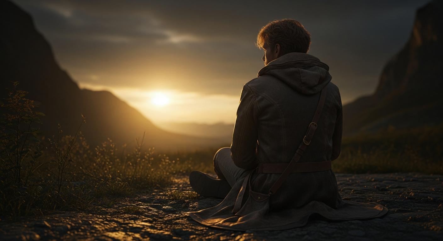 Skyline urbaine à l'aube avec des lignes de transport, symbolisant la connectivité